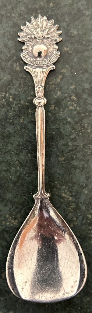 Garde Grenadiers lepeltje verzilverd., Verzamelen, Militaria | Algemeen, Ophalen, Landmacht, Nederland, Overige typen