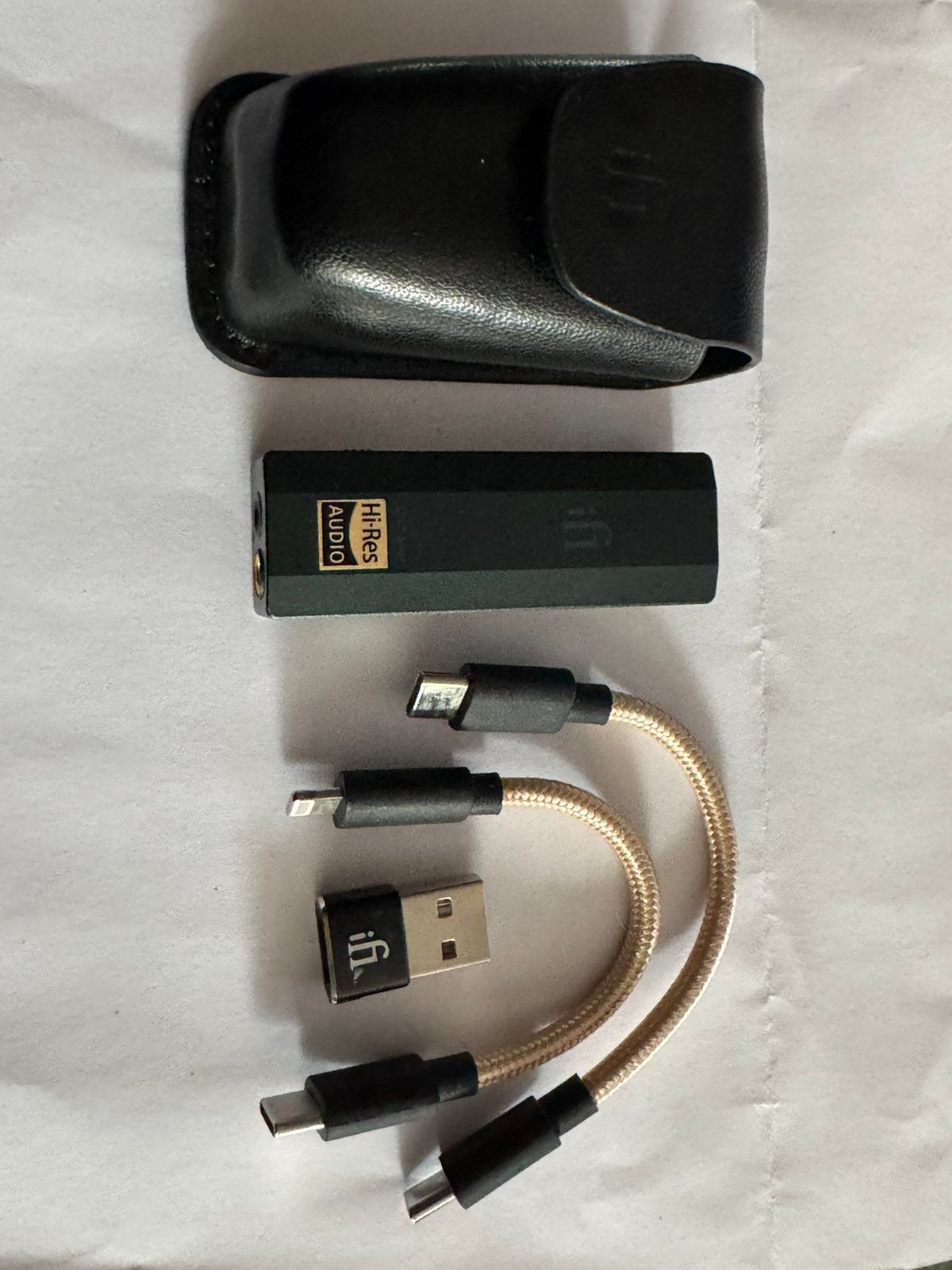 iFi GO bar: Ultraportable DAC + preamp + hoofdtelefoonverste, Audio, Tv en Foto, Ophalen, Zo goed als nieuw