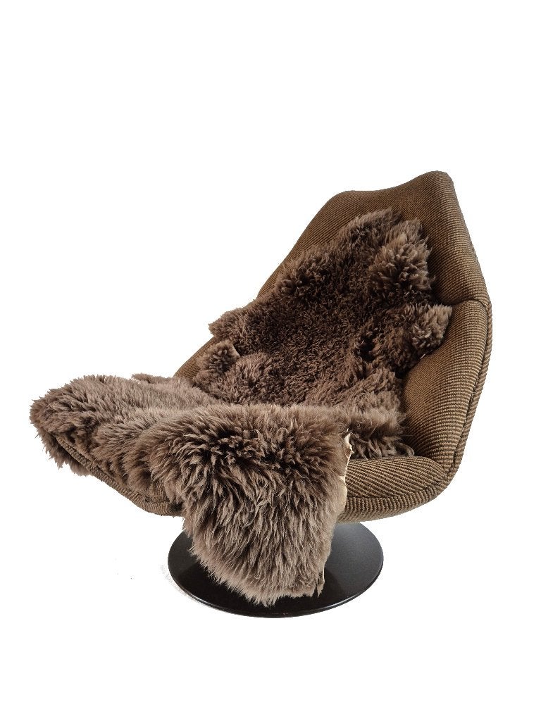 Schitterende vintage Artifort F590 Geoffrey Harcourt design, Ophalen, Gebruikt, 75 tot 100 cm, Stof