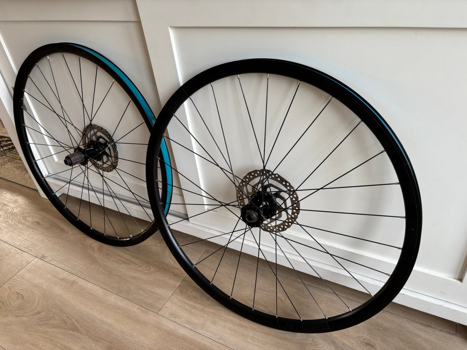 Alexrims XC 0.8 Disc wielset 28 inch – inclusief remschijven, Gebruikt, Gravelbike, Aluminium, Ophalen
