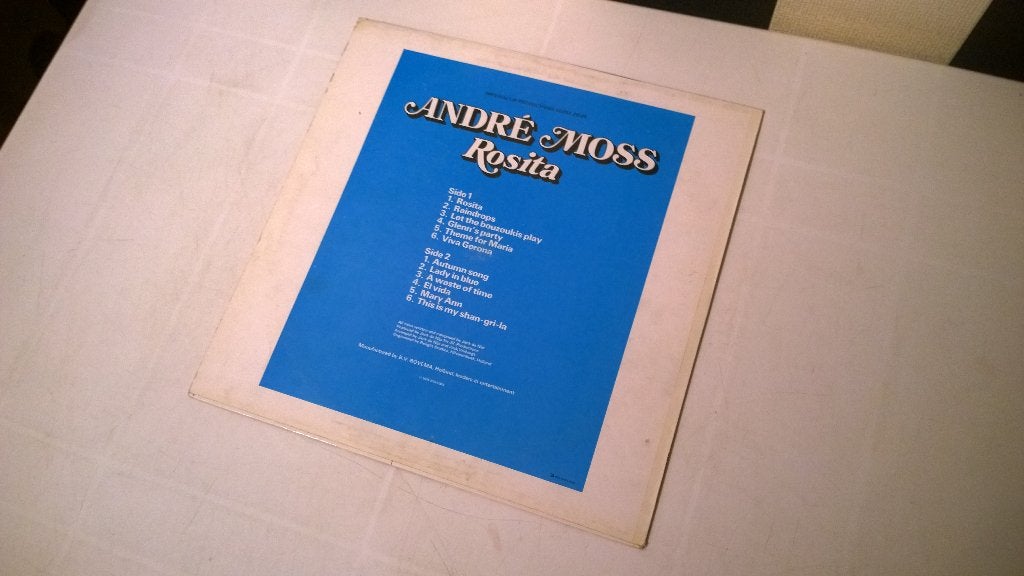 André Moss ‎– Rosita, Ophalen, LP, Gebruikt, Pop