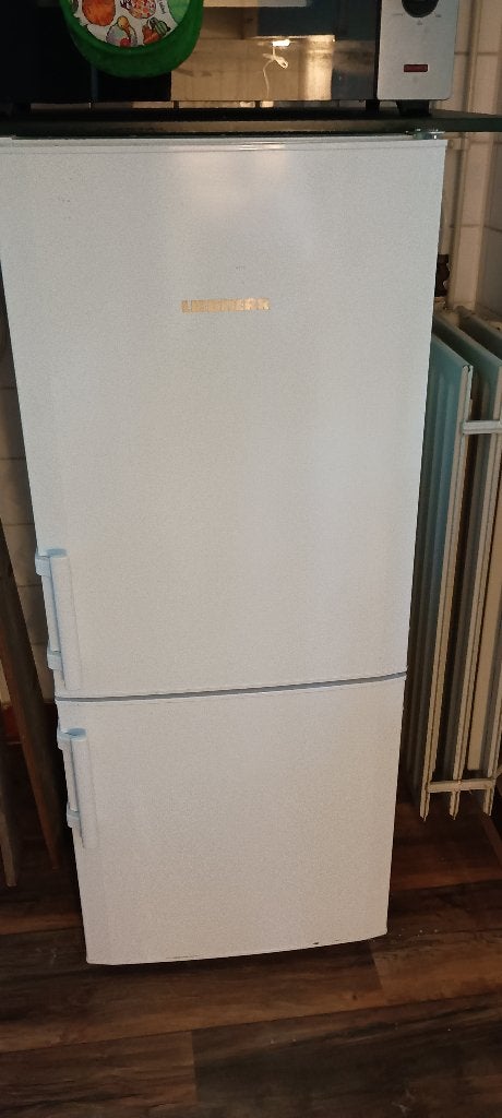 Liebherr No-Frost koelvriescombinatie, Ophalen, Gebruikt, 200 liter of meer, 60 cm of meer