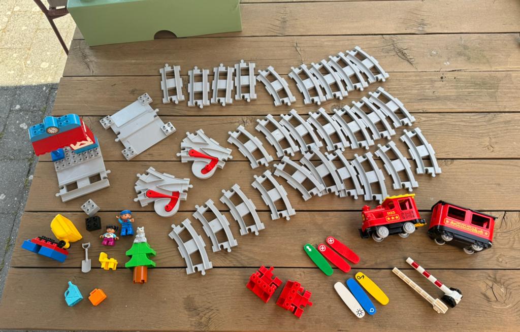 Lego duplo LEGO DUPLO Stoomtrein 10874, Ophalen of Verzenden, Gebruikt, Duplo