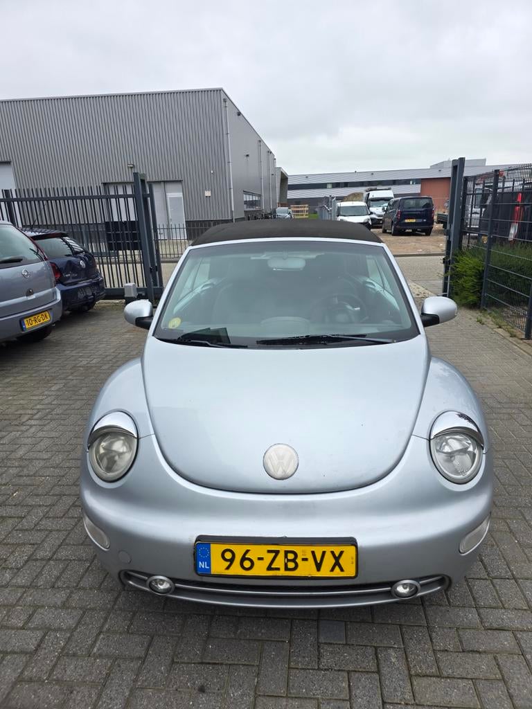 Volkswagen New Beetle Cabrio 1.6, Auto's, Volkswagen, 74 pk, Beetle (Kever), Cabriolet, 4 stoelen