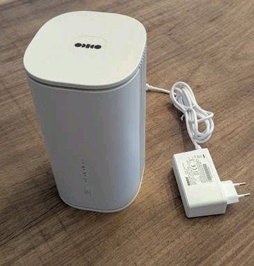 Zyxel NR5307 5G Router (Odido), Wi-Fi 6 & 2x 2.5G LAN, Ophalen of Verzenden, Zo goed als nieuw, Router met modem, Odido, Zyxel