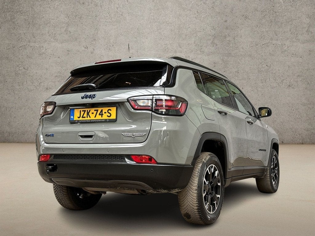 Jeep Compass 4xe 240 Plug-in Hybrid Electric Trailhawk 240Pk, Automaat, 12 maanden, 4 cilinders, Leder en Stof