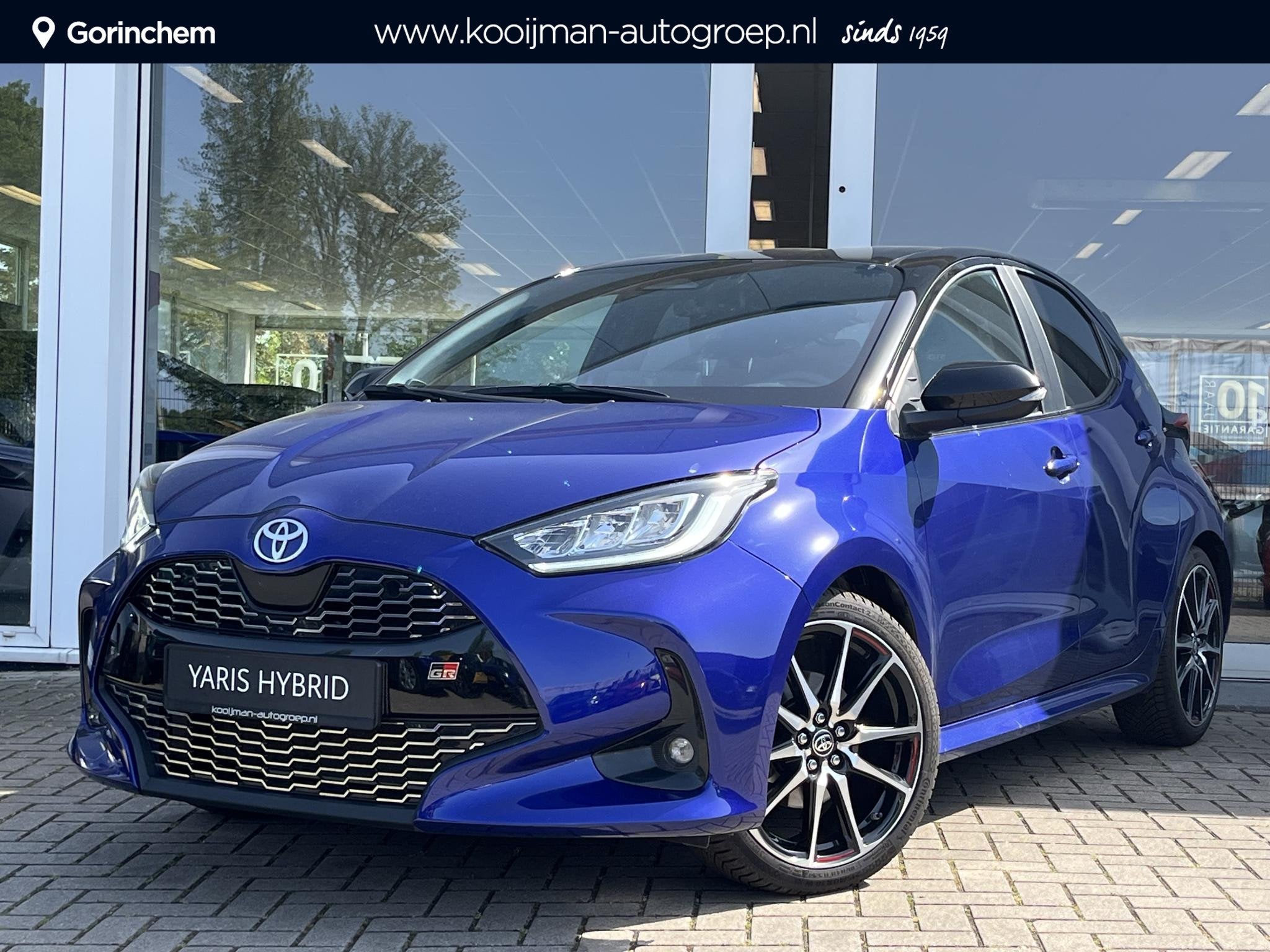 Toyota Yaris 1.5 Hybrid GR Sport , Stuurverwarming , Stoelve, 450 kg, Gebruikt, Euro 6, Blauw