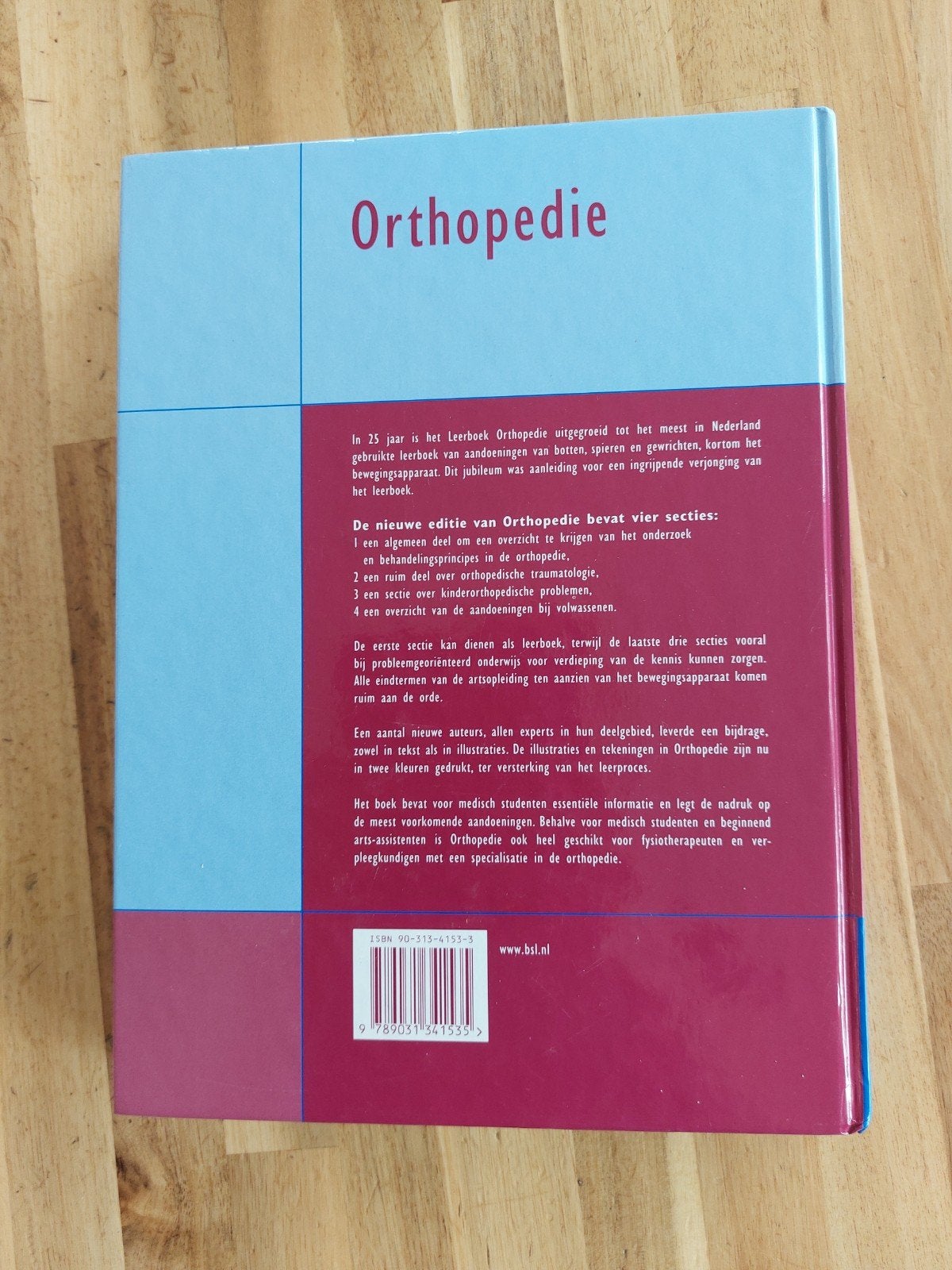 Orthopedie Leerboek - Zeer goede staat, Boeken, Ophalen of Verzenden