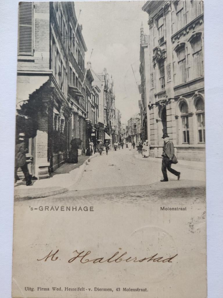 X1366 Den Haag 1906, Ophalen of Verzenden, Voor 1920, Zuid-Holland