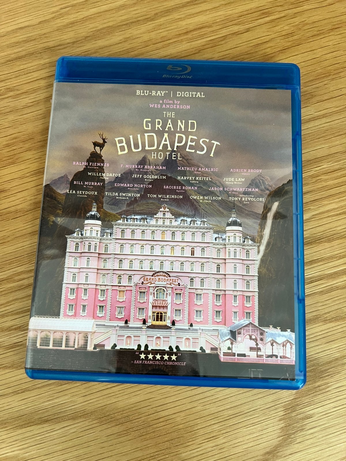 The Grand Budapest Hotel Blu-ray - Wes Anderson, Cd's en Dvd's, Blu-ray, Nederlands, Film, Ophalen of Verzenden, Zo goed als nieuw