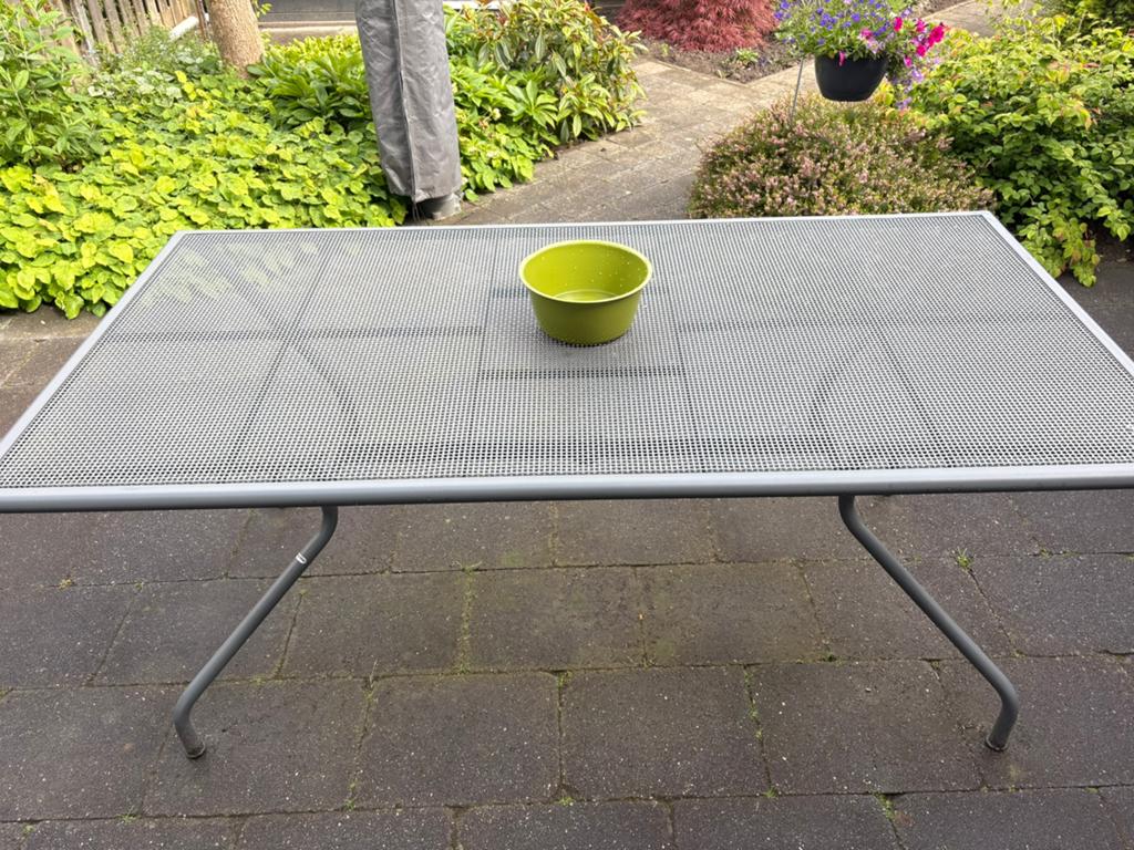 2 x tafel van het merk EMU, Tuin en Terras, Ophalen, Gebruikt, Rechthoekig