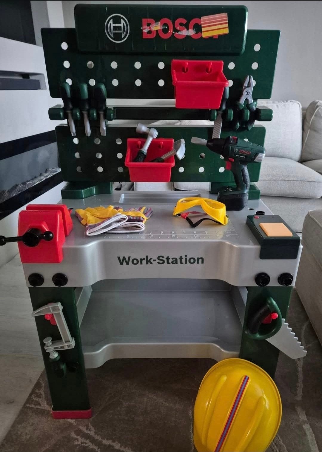 Werk station voor een echte Bob de Bouwer, Ophalen, Gebruikt