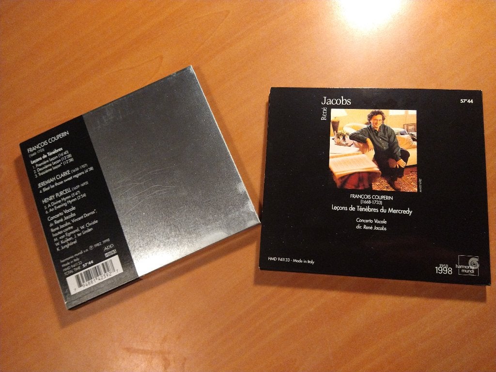 CD Couperin. Leçons De Ténèbres, Ophalen of Verzenden, Classicisme, Zo goed als nieuw, Kamermuziek