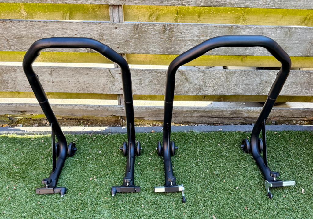 Paddockstand Front + Rear, Ophalen, Gebruikt