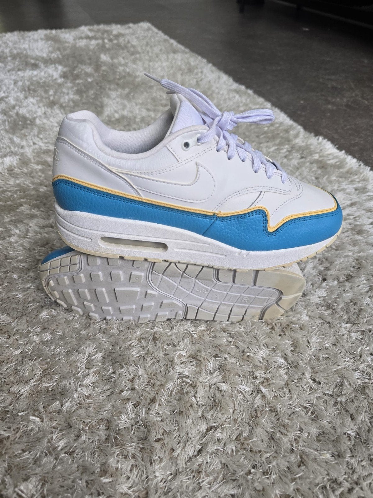 Nike Air Max 1 Premium Liner Blue origineel sneakers maat 40, Nike Air Max 1, Blauw, Ophalen of Verzenden, Sneakers of Gympen