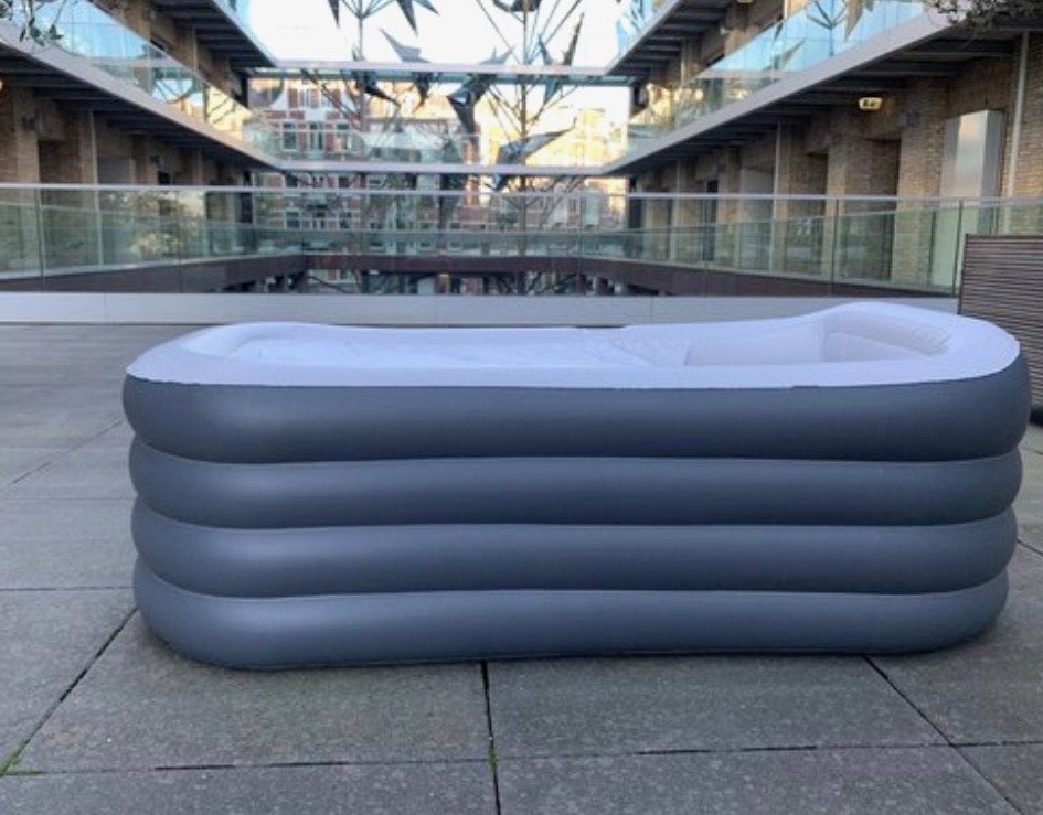 Hendy opblaasbaar bad - 145x80x45 cm, Ophalen of Verzenden, Zo goed als nieuw, Met bad