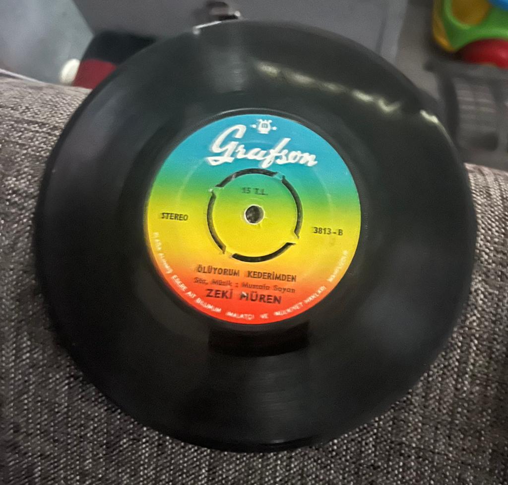 Turkse platen singles, Wereldmuziek, Originele persing, 7 inch, Single