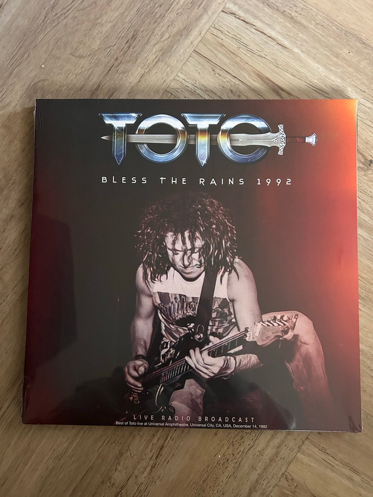 LP TOTO - Bless The Rain 1992 (Live Radio Broadcast), LP, Geseald, Ophalen of Verzenden, Classic Rock