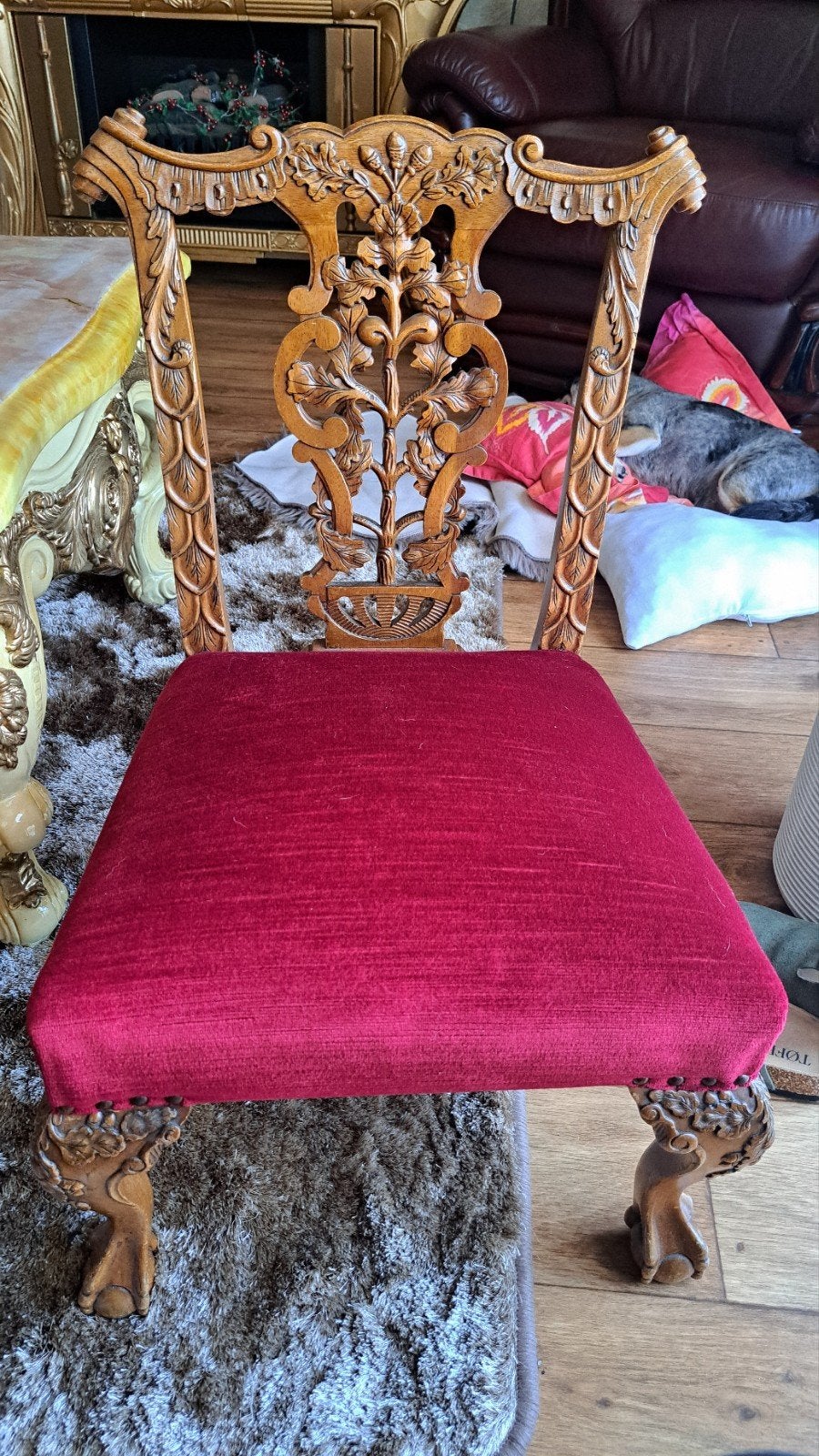 te koop  barok kindere stoeltje, Ophalen of Verzenden