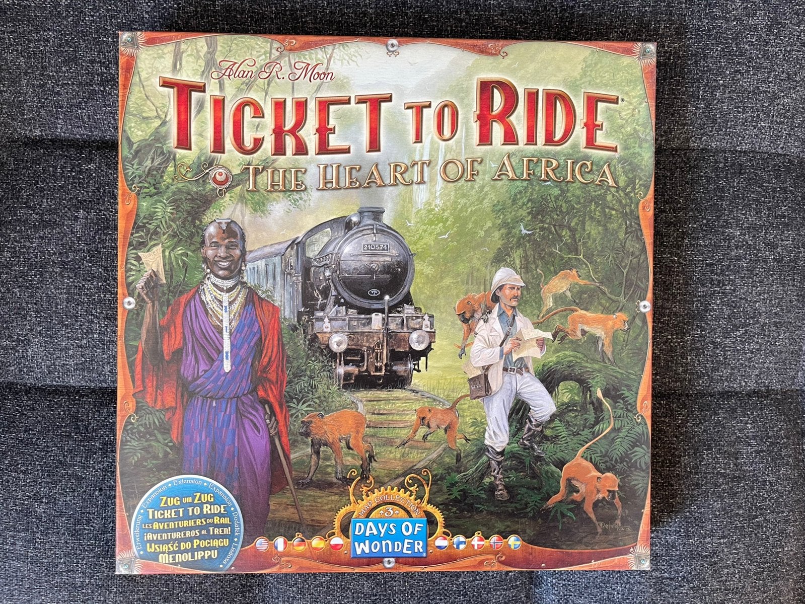 Ticket to ride the heart of Africa, Ophalen, Zo goed als nieuw