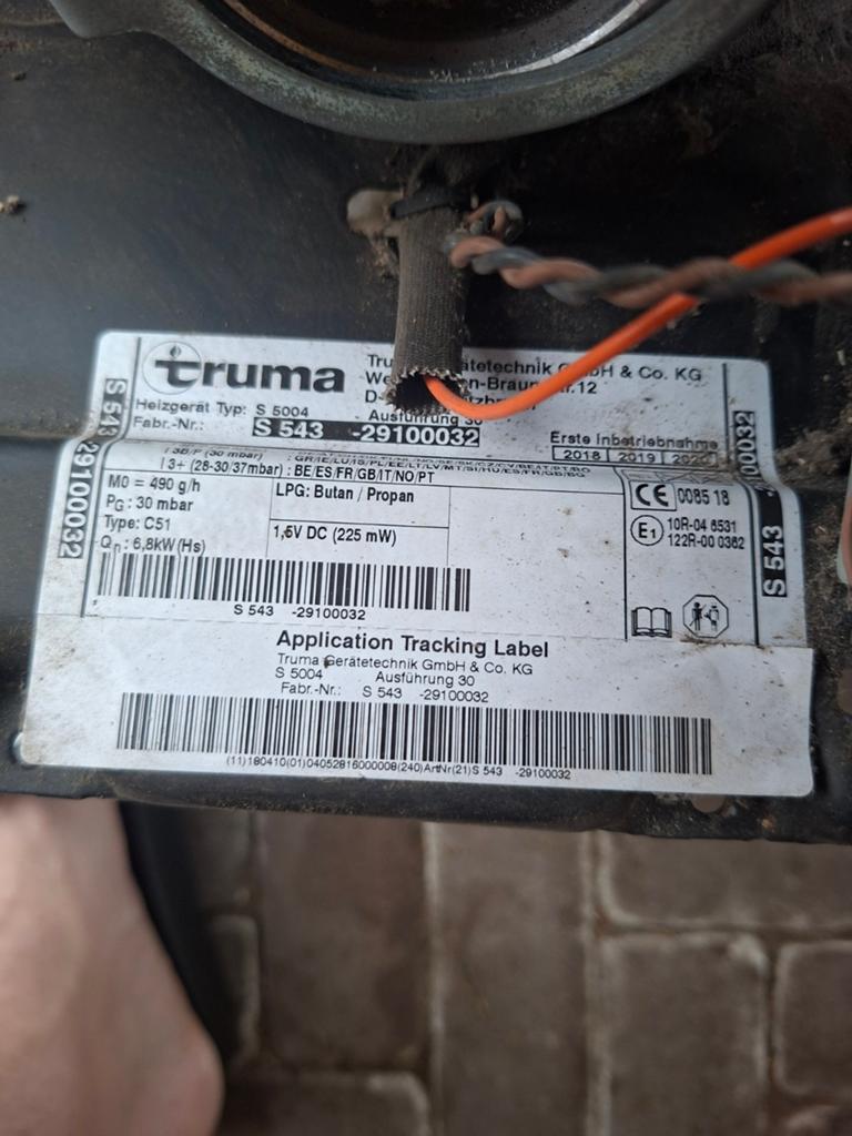 Truma S 5004 kachel voor in stacaravan of chalet, Ophalen, Gebruikt