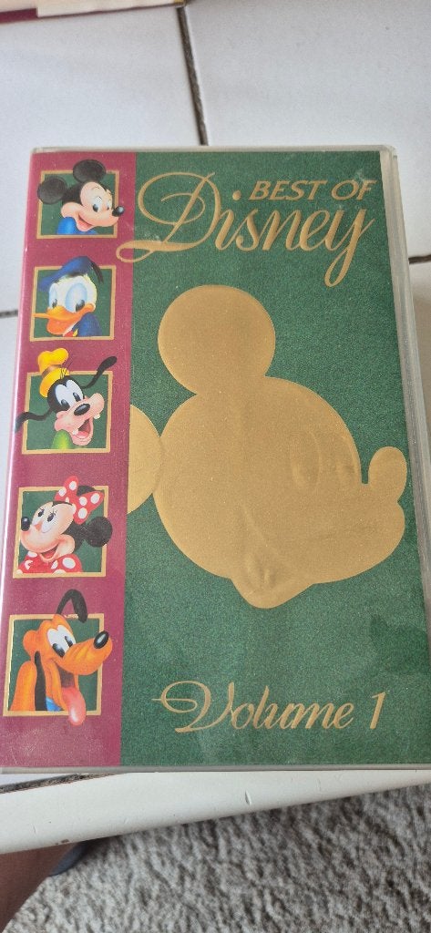 Best of Disney VHS, Vanaf 6 jaar, Ophalen of Verzenden, Gebruikt, Tekenfilms en Animatie