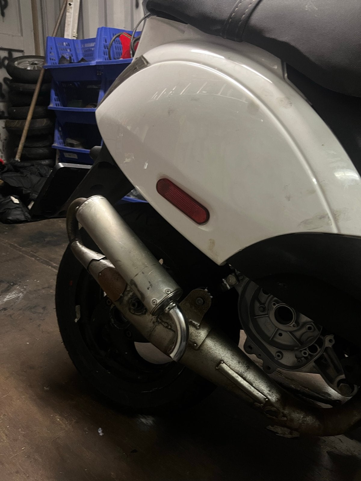 Hebo Manston uitlaat Piaggio, Ophalen of Verzenden, Gebruikt, Uitlaat