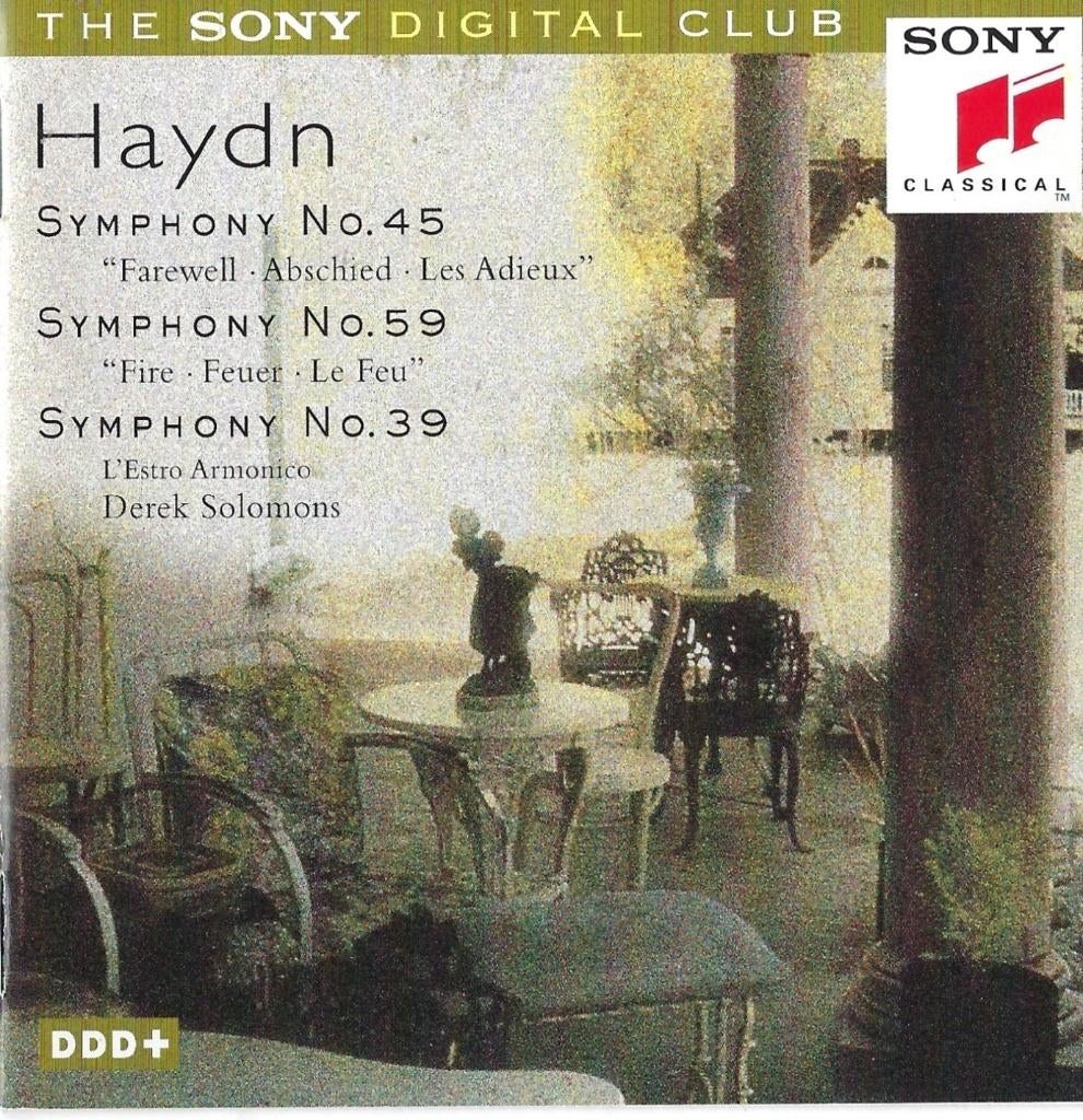 Haydn Symphony 26, 48, 49, 45, 59, 39, Ophalen of Verzenden, Classicisme, Zo goed als nieuw, Orkest of Ballet