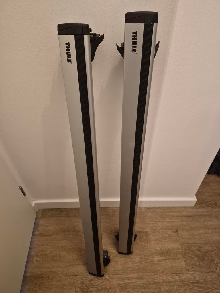 Thule Wingbars EVO 108 + Thule Rapid 753 (zonder dakkoffer), Ophalen