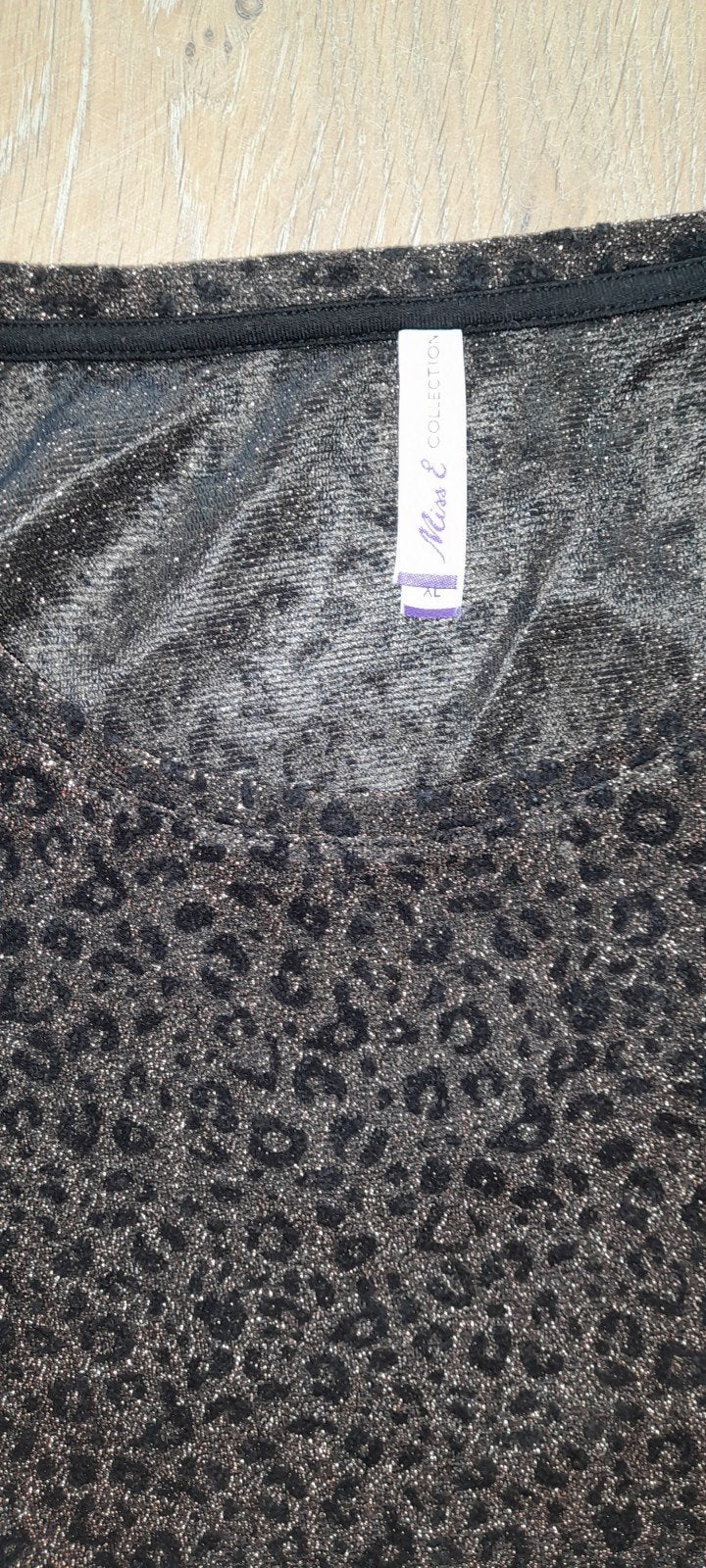 Izgs Miss Etam Tijger shirt xl (11de v/d 11de tip Carnaval), Zwart, Maat 46/48 (XL) of groter, Ophalen of Verzenden, Zo goed als nieuw