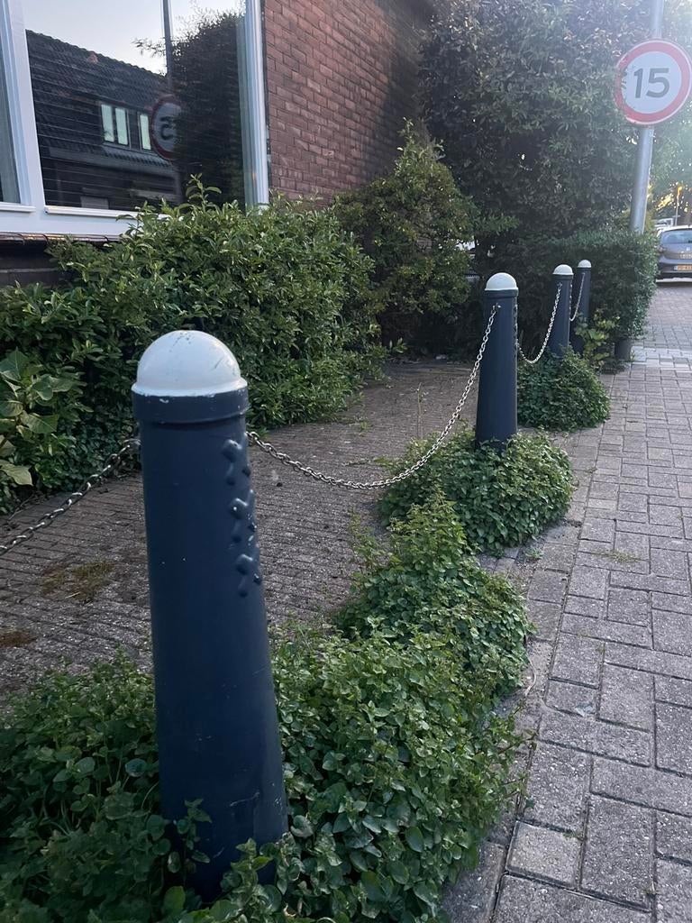 Amsterdammertjes, Ophalen, Minder dan 180 cm, Palen