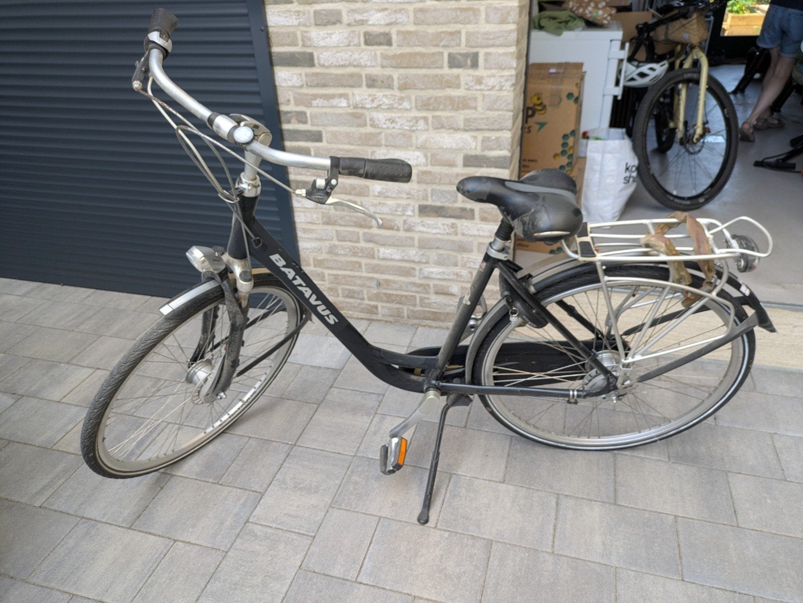 Batavus damesfiets met lage instap en schijfrem, Ophalen, 47 tot 50 cm, Batavus, Schijfrem