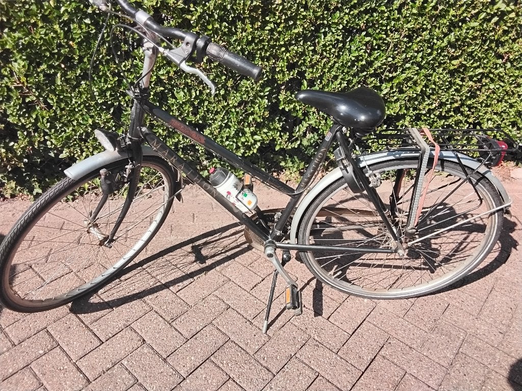 Meisjes fiets 26 inch frame hoogte. 54 cm  sparta maraton, Gebruikt, Velgrem, Versnellingen, Ophalen