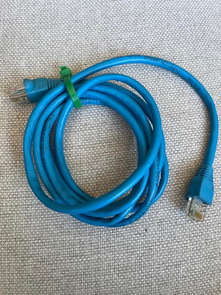 D-Link UTP CAT5e Ethernet Kabel - Blauw, Ophalen of Verzenden, Gebruikt