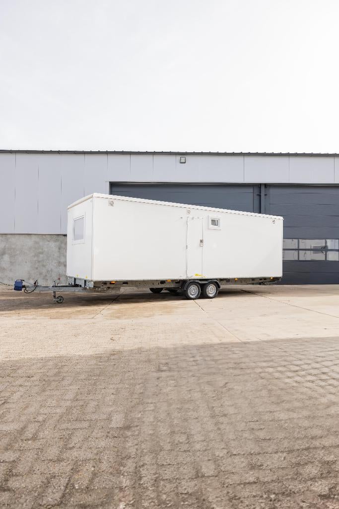 Mobiele unit/schaftwagen/kantoor, Ophalen