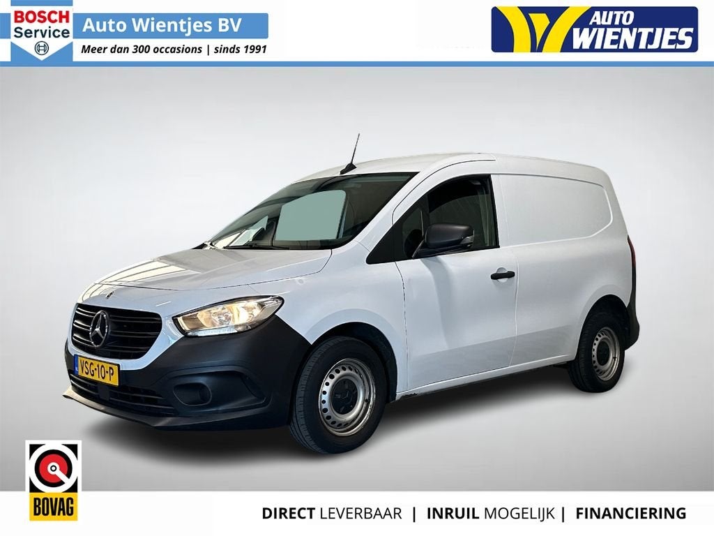 Mercedes-Benz Citan 108 CDI | L1 Base 3-Pers | Airco, Voorwielaandrijving, Euro 6, 4 cilinders, Wit