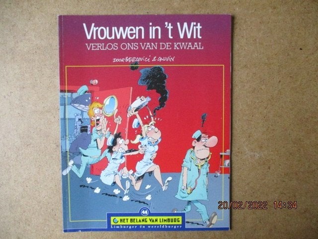 adv5854 vrouwen in t wit, Boeken, Eén stripboek, Ophalen, Gelezen