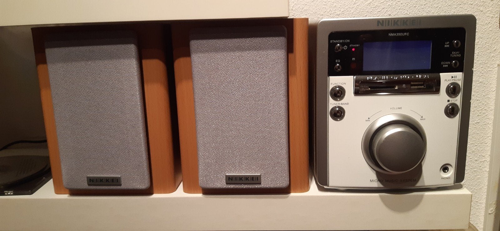Mini stereo set Nikkei. Koopje !, Ophalen of Verzenden, Speakers, Overige merken