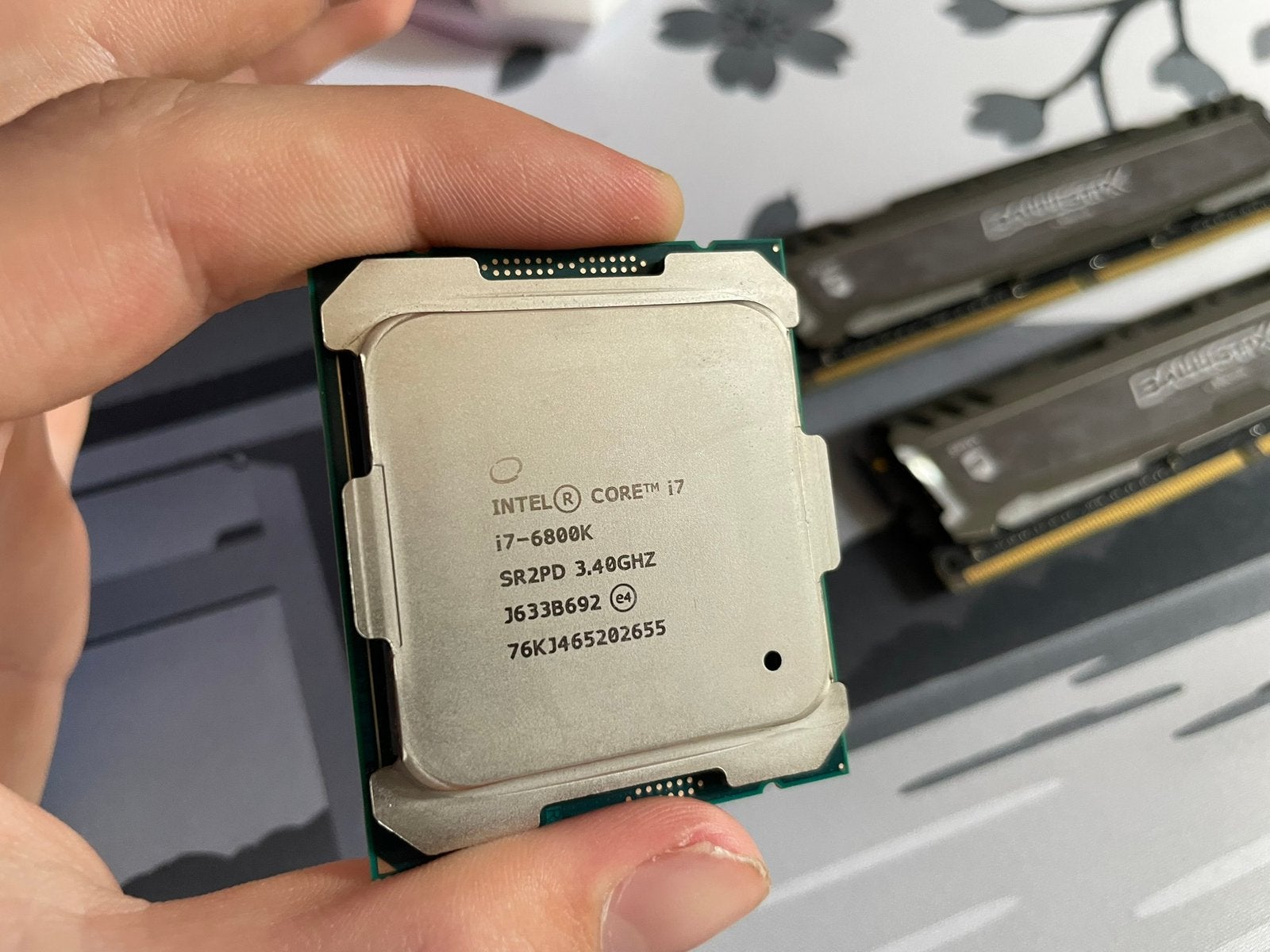 Intel Core i7-6800K, DDR4, Ophalen of Verzenden, Zo goed als nieuw, Desktop