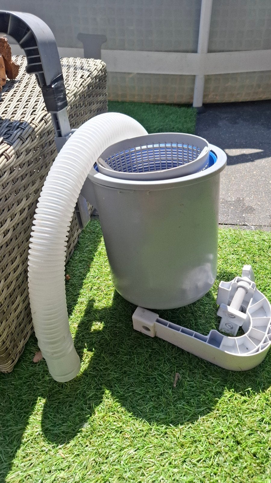 Zwembad skimmer. Houdt het vuil uit het water, Ophalen of Verzenden, Skimmer