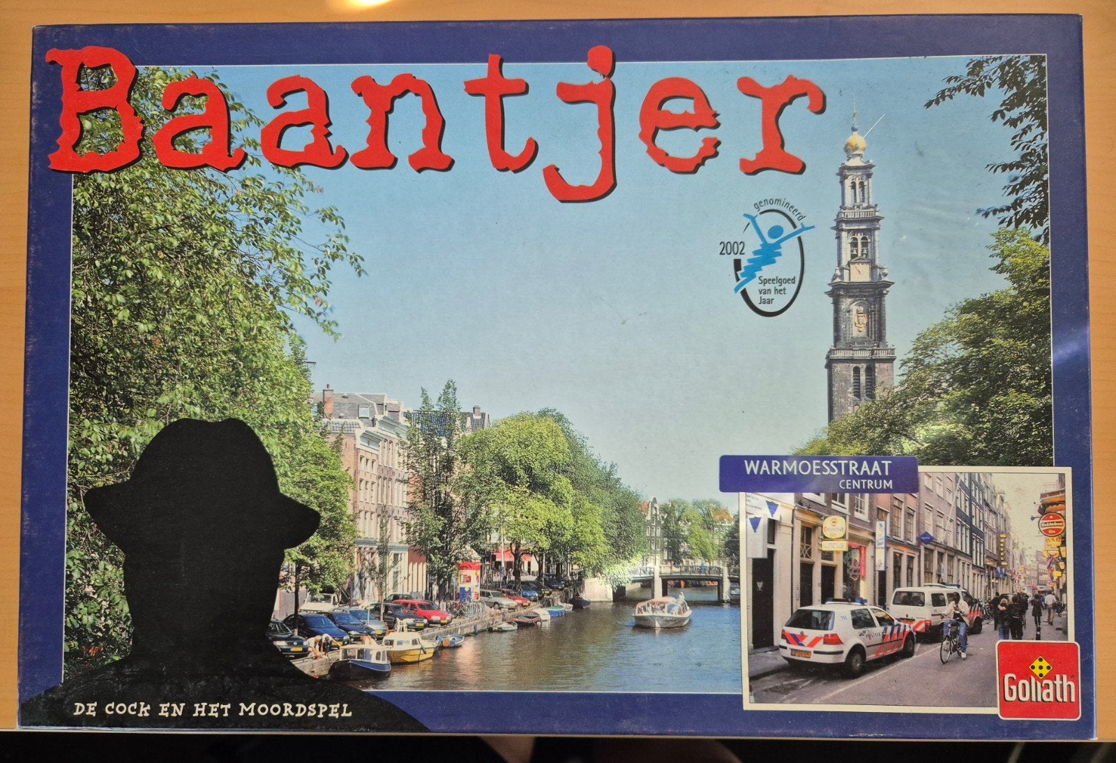 Baantjer: De Cock en het Moordspel - Bordspel, Een of twee spelers, Ophalen of Verzenden, Gebruikt, Goliath