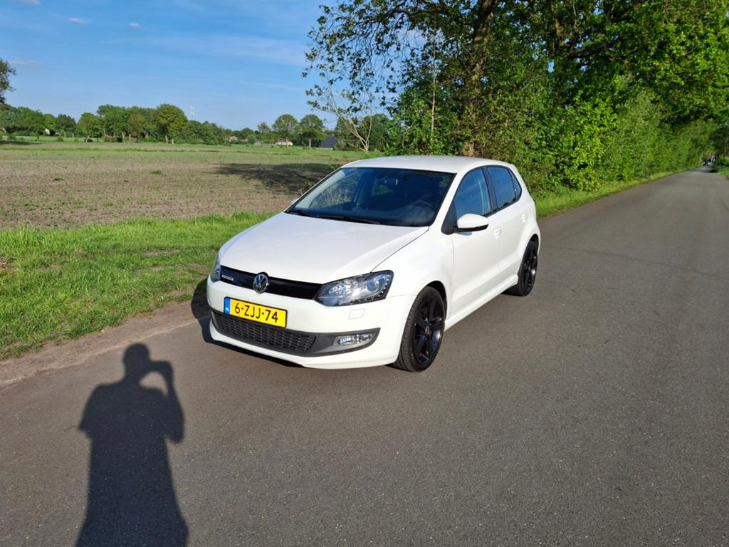 Volkswagen Polo 1.4 TDI 55KW BMT 2015 Wit, Voorwielaandrijving, Stof, 74 pk, Zwart