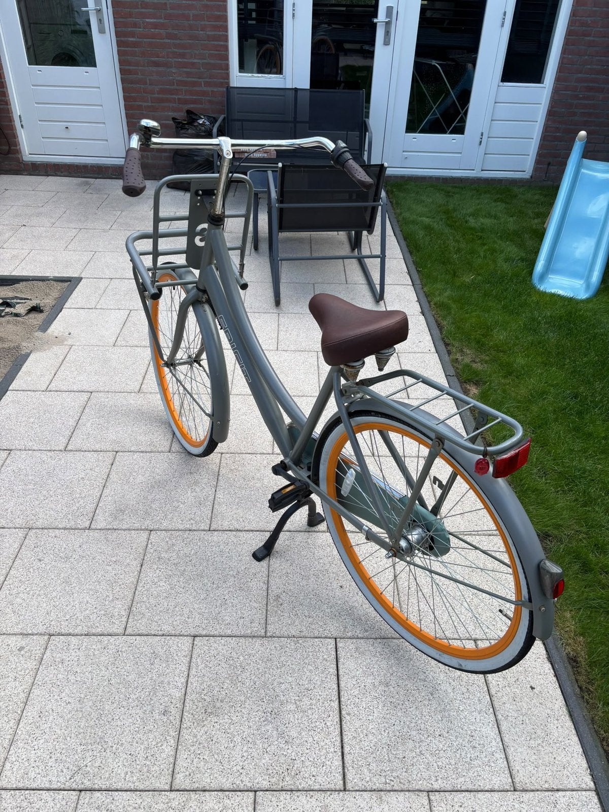 Dames fiets, Ophalen, Gebruikt, Terugtraprem, Versnellingen