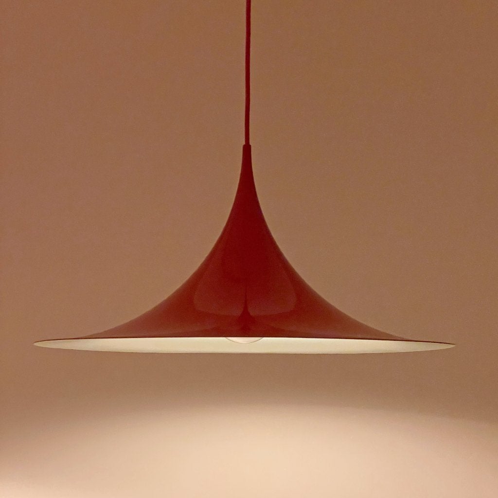 Fog & Morup vintage Deens Design LAMP Semi Mid Century MCM, Gebruikt, -, -, Metaal