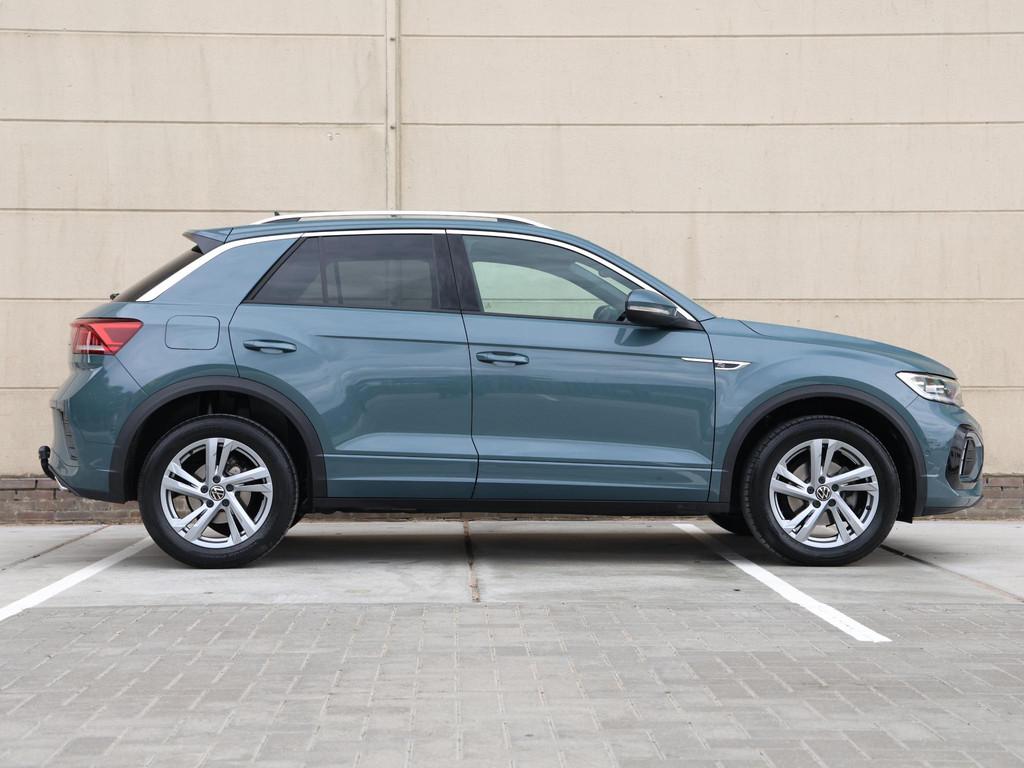 Volkswagen T-Roc 1.5 TSI R-Line Edition 150PK DSG | Led | Tr, Auto's, Volkswagen, Stof, 4 cilinders, 150 pk, Blauw