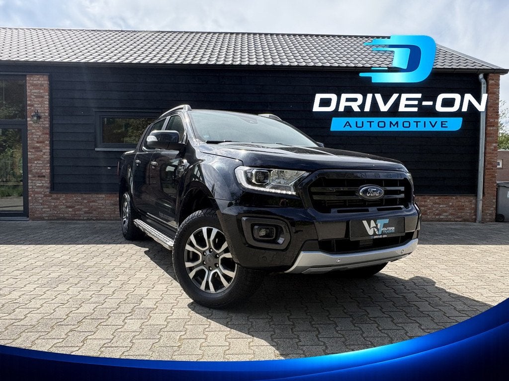 Ford Ranger 2.0 EcoBlue Wildtrak - 5 Persoons - ACC - Roll-C, Auto's, Ford, Automaat, Gebruikt, Zwart, 4 cilinders
