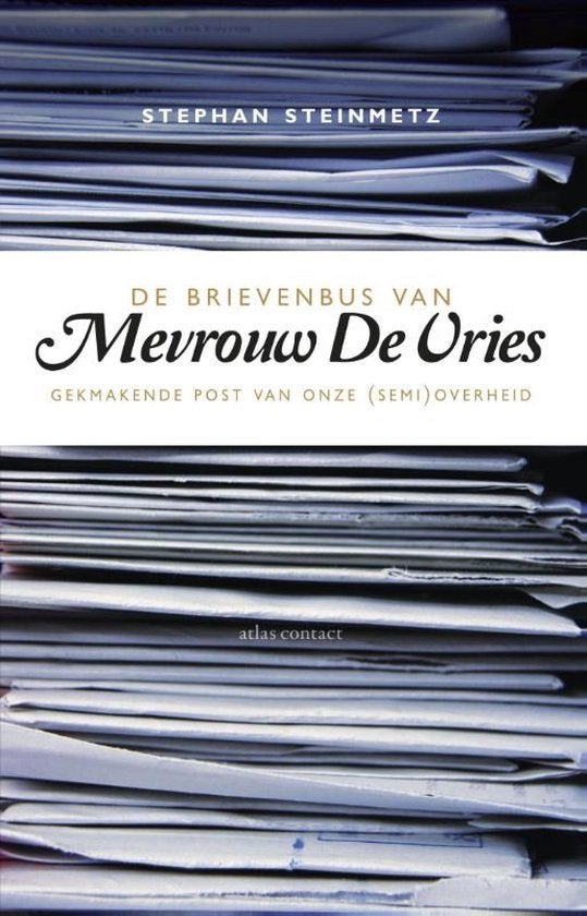 De Brievenbus Van Mevrouw De Vries - Stephan Steinmetz BOEK, Ophalen of Verzenden, Zo goed als nieuw, Stephan Steinmetz