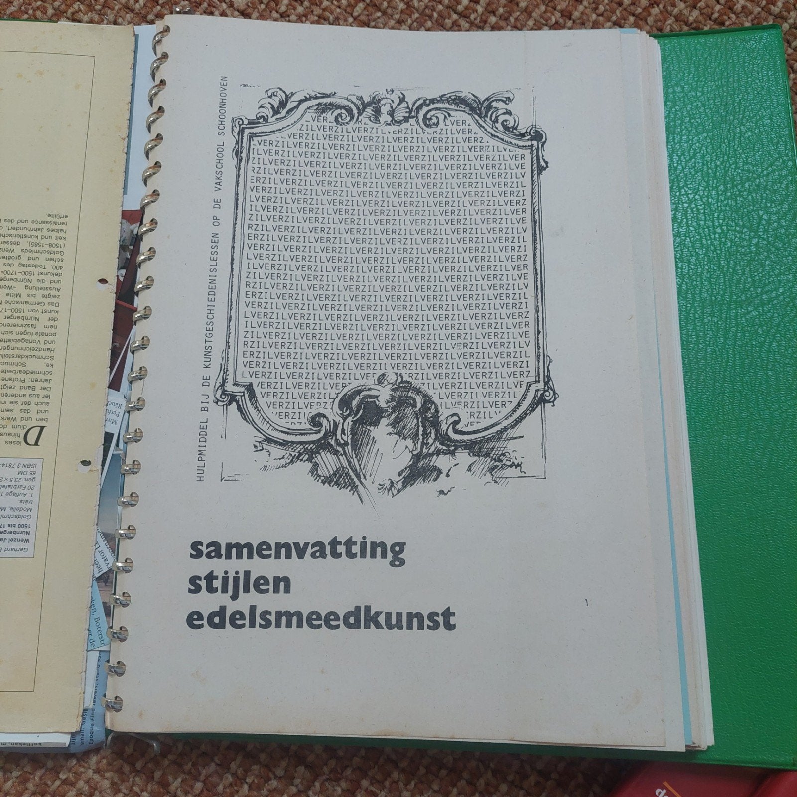lesboek edelsmeden kunst leer, Antiek en Kunst, Ophalen of Verzenden