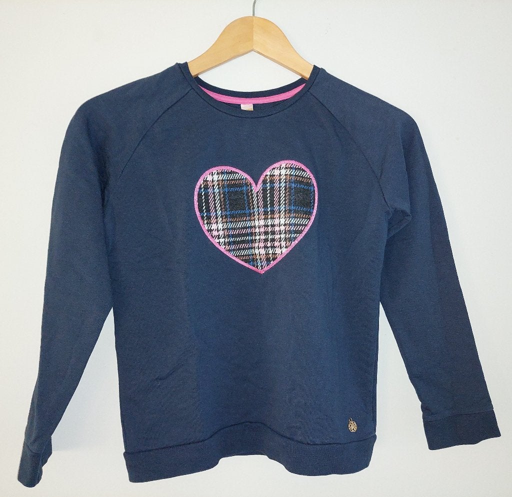 Vinrose blauwe trui / sweater (maat 146/152), Vinrose, Meisje, Trui of Vest, Ophalen of Verzenden