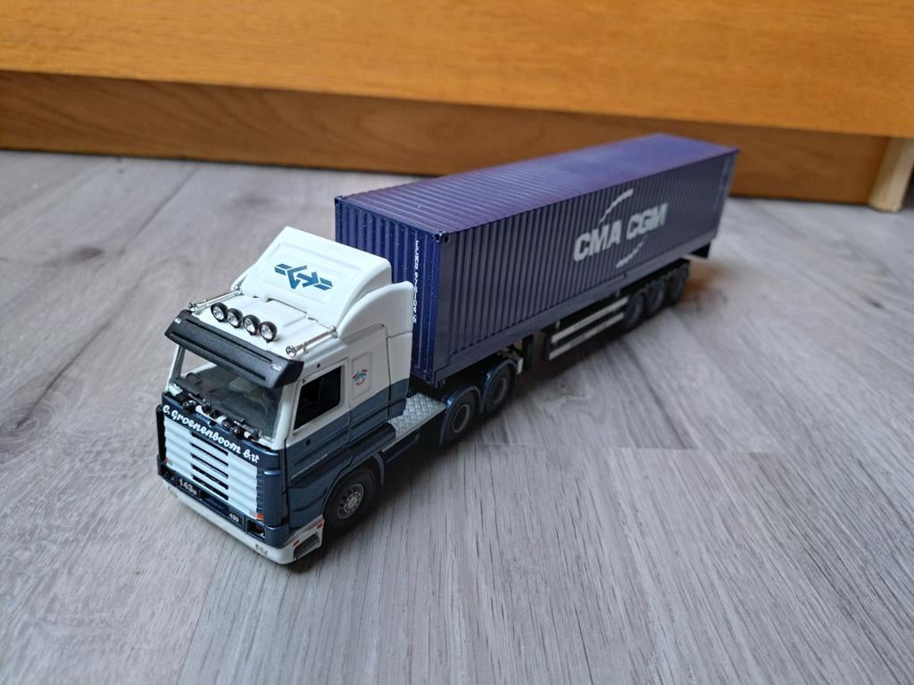 Tekno scania streamliner 143/450 groenenboom ridderkerk, Ophalen of Verzenden, Zo goed als nieuw, Bus of Vrachtwagen, Tekno